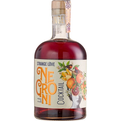 Strange Luve Negroni 27% 0,7 l (čistá fľaša)