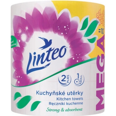 Linteo Mega papírové utěrky 2 vrstvy 100 m – Sleviste.cz