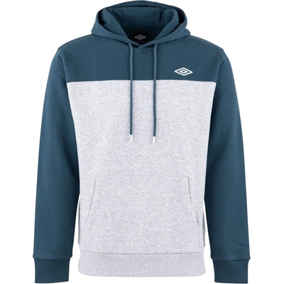 Umbro mikina s kapucňou sivá/tmavomodrá