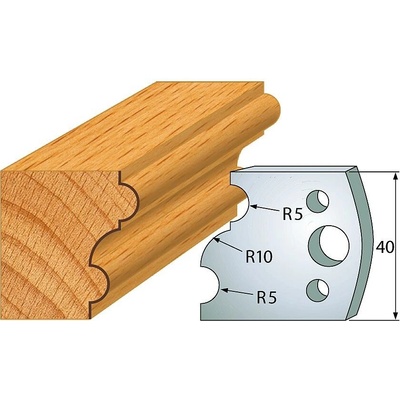IGM Professional IGM Profil 052 - pár nožov 40x4mm SP F026-052