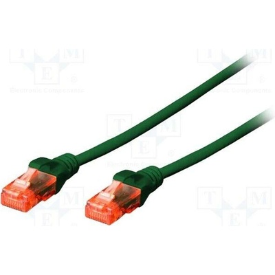 Digitus DK-1512-200/G Patch U/UTP Cat 5e RJ45 vidlice z obou stran lanko CCA