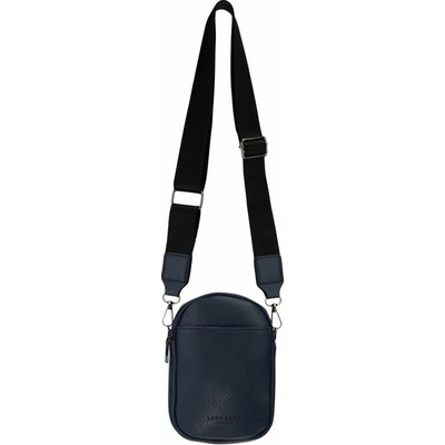 CLARRY dámska crossbody koženková kabelka Tmavomodrá