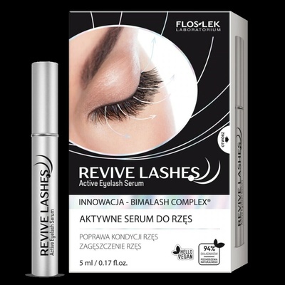 FlosLek Laboratorium Revive Lashes stimulujúce sérum pre rast rias a obočia Bimalash Complex 5 ml