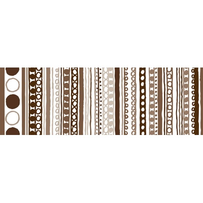 Dimex M-372 vliesová fototapeta na zeď Brown pattern rozměry 330 x 110 cm