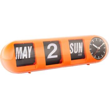 Karlsson Tube Flip часовник, оранжев (KA6032OR)