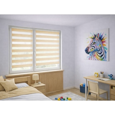 Zebra-shop Den a noc Mini Standard Krémová BH 05 150 x 30 cm bílá
