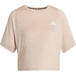 adidas Дамска тениска adidas Women's Adi365 Soft Touch Tee Running shirt - Crystal Linen Mel. - размер XL (916-6793-0216)