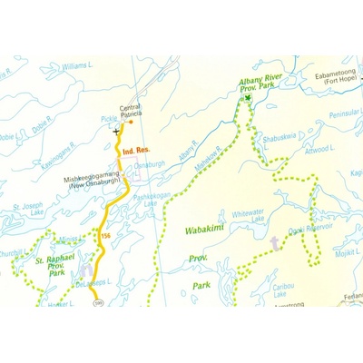 Canada Central 1:1,9m mapa RKH