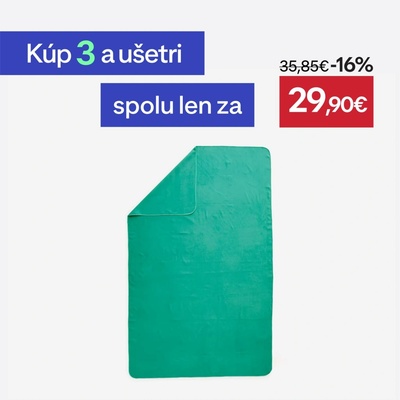 Nabaiji Uterák 110 cm × 175 cm zelený