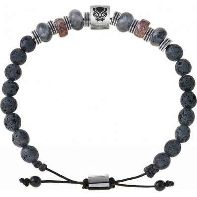 Disney Módny náramok s korálkami Black Panther Marvel B600617TL.CS
