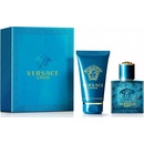 Kozmetické súpravy Versace Eros EDT 100 ml + sprchový gél 100 ml darčeková sada