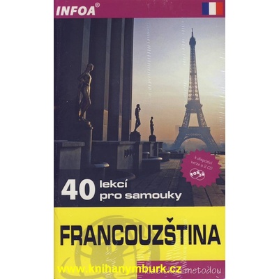 Francouzština - 40 lekcí pro samouky - kniha + 2 audio CD