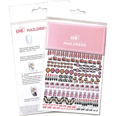 E.Mi Vodolepka Naildress Slider Design 4 Cosmetics