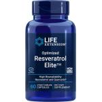 Life Extension Ресвератрол и кверцетин - клетъчно здраве, антиейджинг, 60 капсули за 2 месеца прием (02230 le)