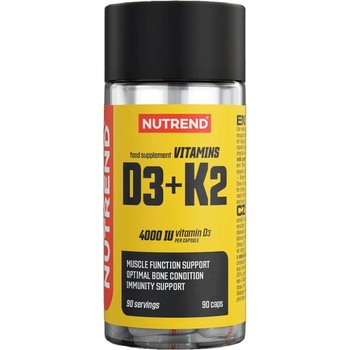 Nutrend Vitamins D3 + K2, 90 Capsules