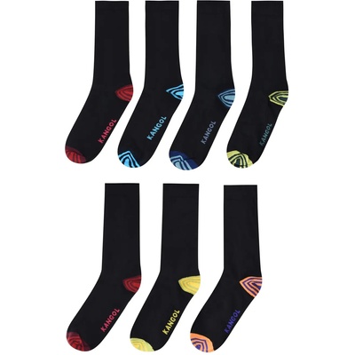 Kangol Мъжки чорапи Kangol Formal Socks 7 Pack Mens Plus - Week