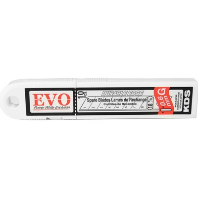 10 ks - Náhradné čepele pre nôž vysúvací ulamovací 18 mm