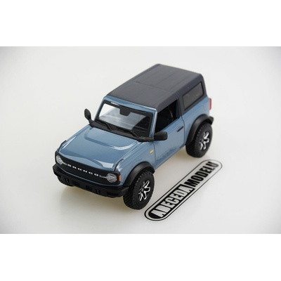 Maisto Bronco Ford Badlands 2021 modrá 1:24