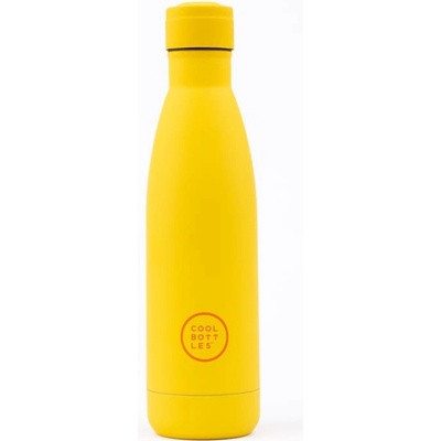 Cool Bottles Nerezová termolahev Vivid Yellow třívrstvá 500 ml