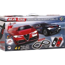 Re.el Toys s.p.a. Toys Autodráha Alfa Romeo Giulia Quadrifoglio 4v1 1:43 3,8 metru