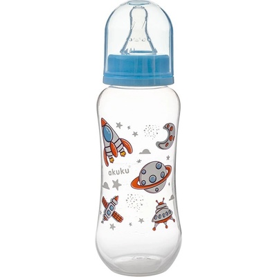 Akuku láhev s obrázkem space modrá 250 ml