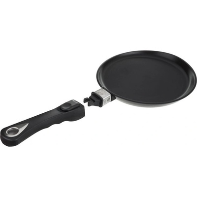 AMT Gastroguss Indukční titanová pánev na palačinky ø 28 cm s odnímatelnou rukojetí