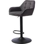 Unique Furniture Тъмносив бар стол с регулируема височина Nolan - Unique Furniture (50840001)