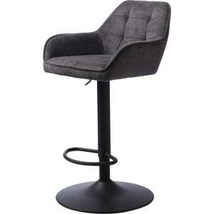 Unique Furniture Тъмносив бар стол с регулируема височина Nolan - Unique Furniture (50840001)
