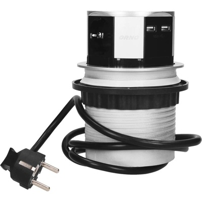 ORNO 3 Plug + 2 USB 1,5 m (OR-AE-1342(GS))