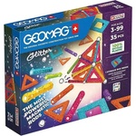Geomag Магнитен конструктор, Geomag, Glitter Panels, 35 части