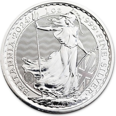 British Royal Mint Stříbrná mince Britannia 2024 1 oz – Hledejceny.cz