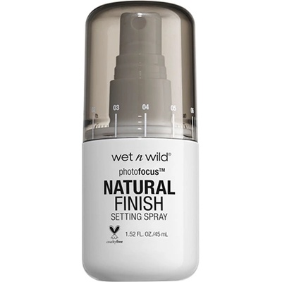 Wet n Wild Photo Focus Natural Finish фиксиращ спрей за лице за жени 45 мл