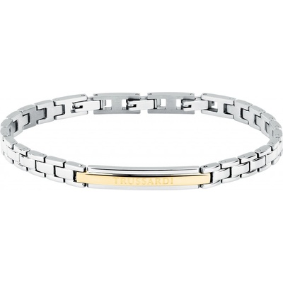 Trussardi Stylový ocelový náramek pro muže T-Steel TJAXV23