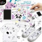 kidea Set of stamps for fabric and footwear decoration KIDEA