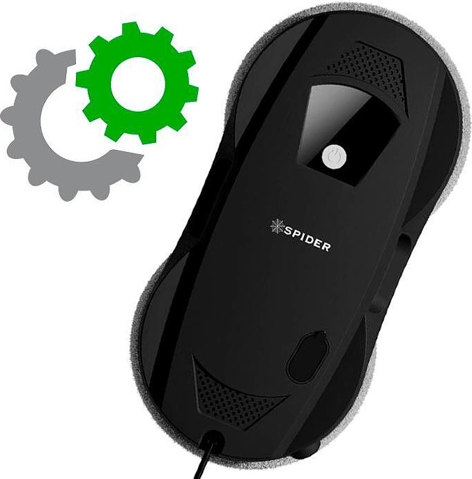 Attractive Комплект от 2 мопа за робот за прозорци Spider Spray 1