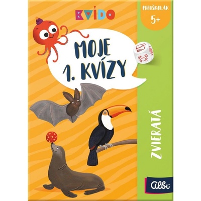 ALBI Kvído Moje prvé kvízy Zvieratá