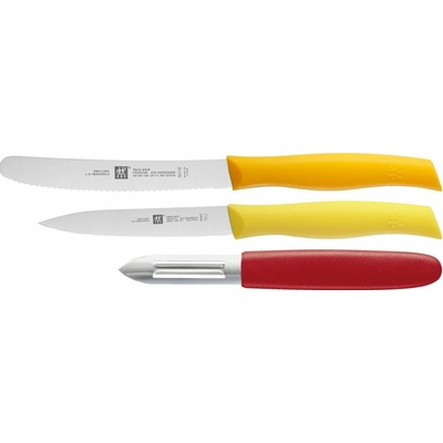 Zwilling sada nožů Twin Grip se škrabkou 3 ks barevná,