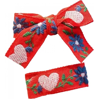 HARAHU Щипки за коса fo-19479 - Червена kp19479 (fo-19479)