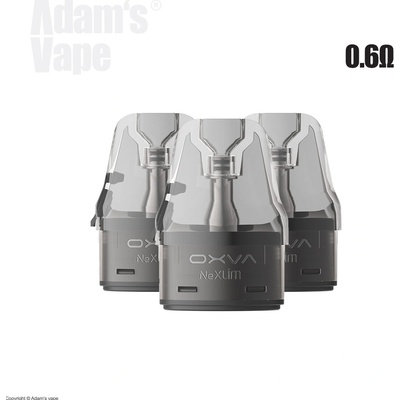 Oxva NEXLIM cartridge 4 ml 0,6 ohm 3 ks – Zboží Mobilmania