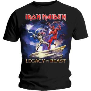 Iron Maiden Legacy Beast Fight (Back Print) Black XL Риза (IMTEE59MB04)