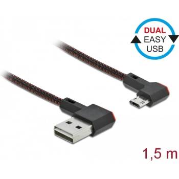 Delock EASY-USB 2.0 кабел USB-A - Micro USB 1.5m черен (85272) delock85272 (delock85272)