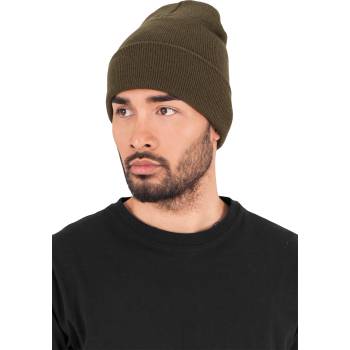 Urban Classics Шапка бийни в масленозелен цвят Heavyweight Long Beanie UB-1501KC-00176 - Маслина, размер one size