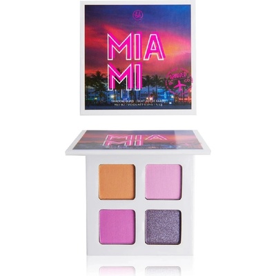 BH Cosmetics Miami Shadow Quad Сенки палитра 5, 5gr