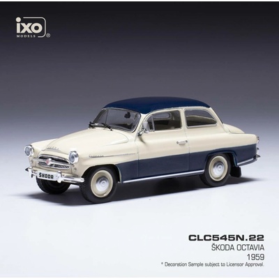 IXO Škoda Octavia 1959 Béžová/Modrá 1:43