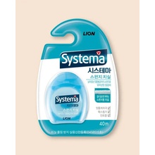 Lion Zubní nit Systema Sponge Dental Floss Blue 40 m