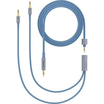 Dekoni Audio Ensemble 3.5mm Unbalanced 52" Nylon Wrapped 3.5mm Кабел за слушалки (CBZ-MINI-WCL-52-3.5)