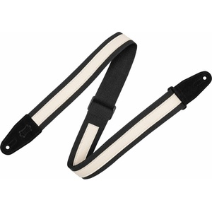 Levy's Cotton Combo Black & Cream Колан за китара (MC2CG-BLK-CRM)