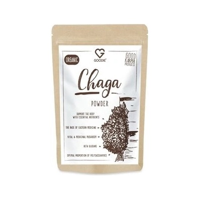 Goodie Chaga BIO prášek z houby Čaga sibiřská 100 g