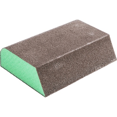 XTLINE Brúsna špongia tuhá skosená | 100x70x25 mm, zrnitosť 240