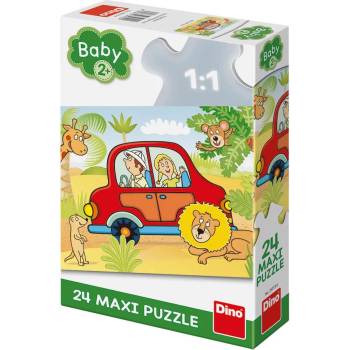 Image 1 of Dino - Puzzle safari - 1 - 39 piese